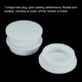 thumbnail image 4 of Uxcell Silicone Rubber Hole Plug White Stopper for 50-51.3mm Hole 3 Pack, 4 of 5
