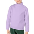 thumbnail image 2 of Ruyang Fleece Lined Crewneck Sweaters for Teen Girls Boys Thermal Pullover Sweatshirt Winter Thick Warm Jumper, 2 of 4