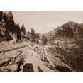 thumbnail image 2 of Watkins, Carleton 32x25 Gold Ornate Wood Framed with Double Matting Museum Art Print Titled - View on Lake Tahoe, California, 1877, 2 of 4