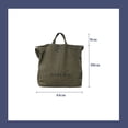 thumbnail image 2 of Bolsos de mano de lona para mujer, bolso de trabajo informal con asa superior, bolsos cruzados, 2 of 5