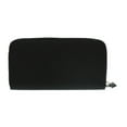 thumbnail image 3 of Pre-Owned Prada Soft Calfskin Triangle 2ML317 Leather Black 0781 Long Wallet, 3 of 10