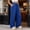Blue, variant on Xdegoge High Waisted Sweatpants for Women Wide Leg Drawstring Elastic Waist Pants with Pockets Casual Baggy Athletic Yoga Workout Everyday Wear Joggers