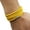 Yellow, variant on Ayyufe Cuff Bracelets Unisex Multilayer Interlaced Leather Cuff Bangle Wristband Bracelet
