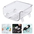 thumbnail image 3 of WEAVILUX Clear Wine Rack with Modern Design, Stylish Storage Organizer for Home, Bar, Restaurant Use, 3 of 6
