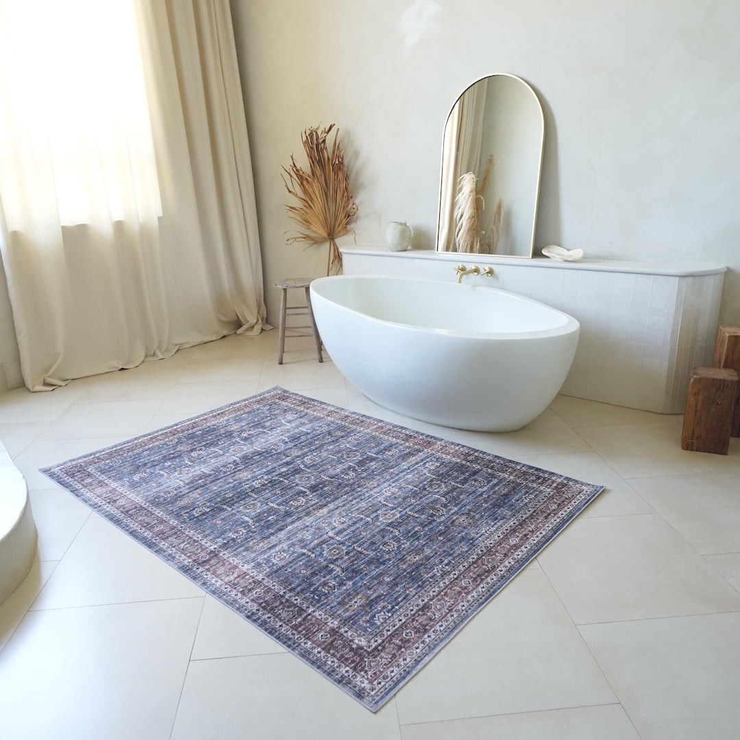 Rug Branch Collection Emir Tapis traditionnel oriental déperlant hydrofuge