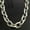 8mm, variant on Heavy 8/11/13/15mm Mens 316L Stainless Steel Silver Big Oval Link Chain Necklace-15mm-18inch or 45cm