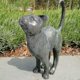 thumbnail image 3 of Beautiful Cat Statue With Rounded Back Garden Decor Resin Outdoor Lawn Yard Sculpture, 3 of 5