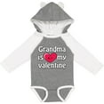 thumbnail image 3 of Inktastic Grandma is My Valentine Boys or Girls Long Sleeve Baby Bodysuit, 3 of 5