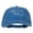 Royal, variant on Oklahoma with Map Outline Embroidered Washed Cotton Twill Cap - Black OSFM