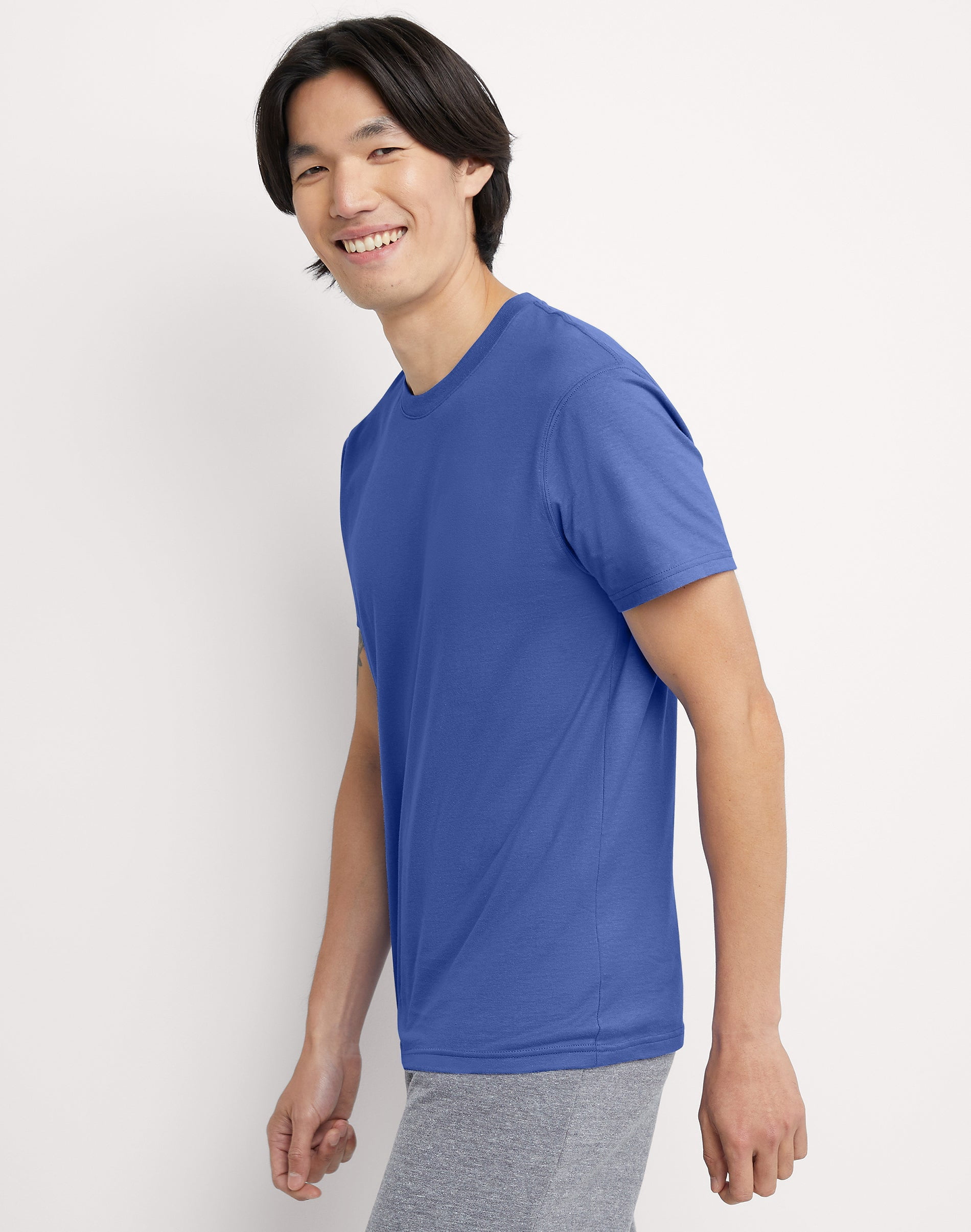 Hanes Originals Men's T-Shirt Cotton Short Sleeve Tee Crewneck Lightweight Soft S-3XL