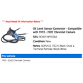 thumbnail image 2 of Oil Level Sensor Connector - Compatible with 1993 - 2002 Chevy Camaro 1994 1995 1996 1997 1998 1999 2000 2001, 2 of 2