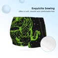 thumbnail image 2 of Pofeuu DINOSAUR IN SPACE Print Soft Cotton Girls Boyshort panties Toddler Underwear-X-Large, 2 of 5