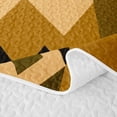 thumbnail image 5 of Homewish Retro Aztec Geometric Bed Spread Queen,Vintage Boho Queen Coverlet Set,Brown Black,3 Pieces, 5 of 7