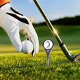 thumbnail image 2 of Toudaret 1 Pcs Divot Tool Ergonomic Design Golf Training  Single-tooth Golfing Pitch Repair Ball Marker for Golf Practice, 2 of 8