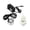 B, variant on Ultrasonic Mist Maker Fogger with Colorful LED Lights, Waterproof Pond Fog Machine for Aquarium Terrarium and Rockery Water Features