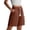 Wine, variant on uublik Gym Shorts for Women Casual Elastic Waist Shorts Summer Beach Lightweight Short Pants with Pockets, Blue