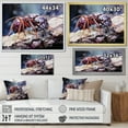 thumbnail image 5 of Designart "Amethyst Microcosm Ant" Animals Ant Picture Framed Canvas Art Print, 5 of 5