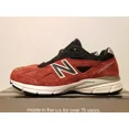 thumbnail image 3 of DS New Balance 990v4 BURGUNDY BLACK M990RB4, 3 of 6