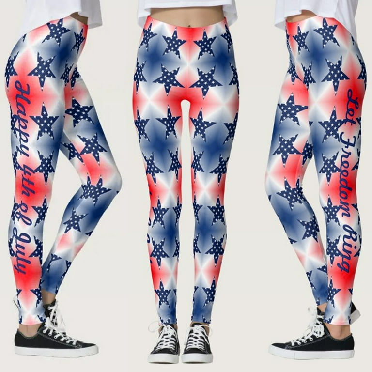 Patriotic capri deals leggings