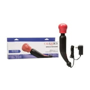 CalExotics Miracle Body Wand Maximum Torque Motor Spring-Mounted Plug-In Massager - Black and Red