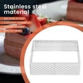thumbnail image 5 of Anillo Perforado para Tartas Moldes para Tartaletas de Acero Inoxidable Forma Cuadrada Molde para Tartas CíRculo Herramienta para Hornear Pasteles Franceses, Paquete de 5, 5 of 5