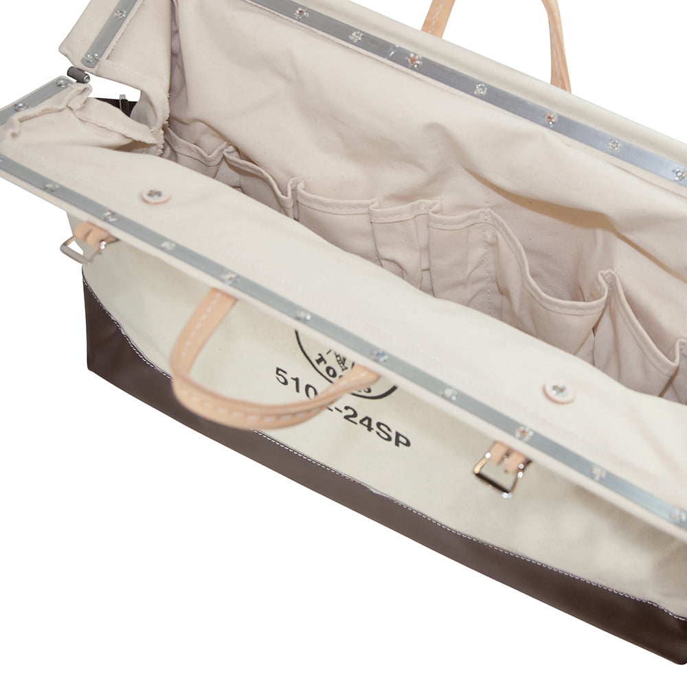 Klein Tools 24In Deluxe Canvas Tool Bag