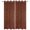 Brown Beige, variant on Outdoor Curtains for Patio Waterproof, Dark Brown Windproof Pravicy Outside Porch Blackout Curtain, Vintage Country Monochrome Chocolate Color Sun Blocking Grommets Curtains for Cabana Gazebo 54"x84"