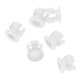 thumbnail image 4 of 200Pcs LED Holder Plastic Flat Buckle Light Emitting Diode Mount for Indicator DIY Experiment 0.1in White, 4 of 5