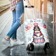 thumbnail image 3 of Happy 4th of July Patriotic Bernese Mountain Dog Marching Band Uniform Balloons Fireworks Travel Luggage Cover Berner Lover Gifts Suitcase Dust Protective Decor - 13009, 3 of 5