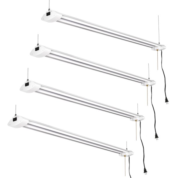 4FT LED Shop Light, Linkable Utility Shop Lights, 40W, 5000K Daylight