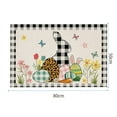 thumbnail image 4 of Binwennn New Hot Easter Floor Mats Home Entry Mats Holiday Decorative Door Mats Carpet Soft Living Room Rug Knot Throw Blanket Rugs for Small Area Rug down Lap Blankets And Throws Small Blankets Floor, 4 of 5