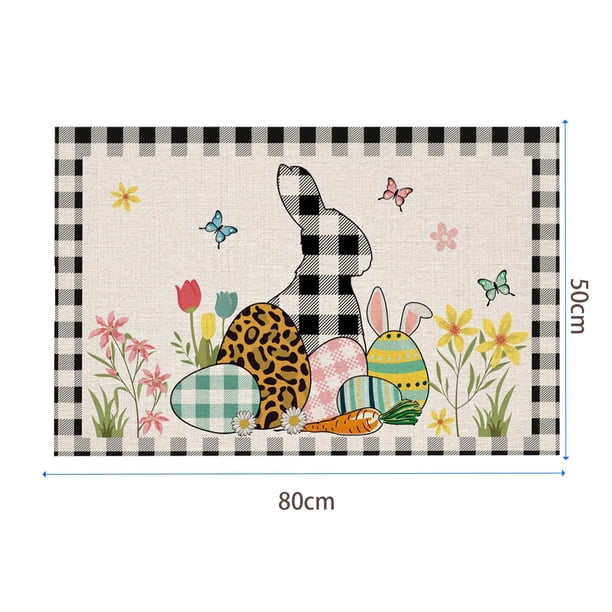 Napperon de Pâques de vecteur pour les enfants Tapis d'activité imprimable de vacances de Napperon de Pâques de vecteur pour les enfants Tapis d'activité imprimable de vacances de