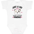 thumbnail image 3 of Inktastic Cute Panda Gift for Girls Girls Baby Bodysuit, 3 of 5