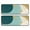 Teal Gold Splash, variant on Kitchen Rugs Sets Of 2,Teal Gold Splash Marble Anti Fatigue Kitchen Mat Rugs Non Slip Washable,Decorative Kitchen Floor Mats for Kitchen,Sink,Laundry,17"x47"+17"x47"