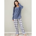 thumbnail image 3 of Richie House Women's Soft & Warm Lightweight Fleece Pajama Set RHW2857, 3 of 5