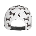 thumbnail image 6 of Haiem Dachshund Dog Puppy Baseball Cap Dad Hat Cotton Soft Adjustable Fashion Hats for Men Women Unisex Style Headwear, 6 of 9