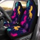 thumbnail image 2 of ABPHQTO Juego de 2 fundas para asientos de coche, color unicornio, protector universal para asientos delanteros de coche, apto para coche, SUV, sedán, camión, 2 of 4
