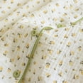 thumbnail image 5 of Women's Cotton Pajamas Set Short Sleeve Sleepwear Button-Down Nightwear Long Pants Pj Lounge Sets Pajamas, 5 of 9