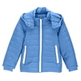 thumbnail image 4 of Abrigo de invierno cálido con capucha para niños, chaqueta ligera y gruesa acolchada de algodón, abrigo para niños, 4 of 9