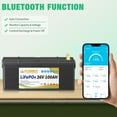 thumbnail image 3 of 36V 100AH Golf Carts Lithium Battery with a Charger,for RV,Solar,Trolling Motors,Marine,Home Backup Power,Built-in Smart 200A BMS, 3 of 13