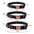 thumbnail image 4 of CSChome Pet Collar With Exquisite Workmanship Retro Denim Dog Collar - Tassel Decor, Comfortable Adjustable Plaid Pet Neck Strap, 4 of 7
