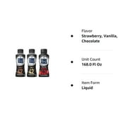 Core Power Elite High Protein Shake, 3 Flavor Variety - Chocolate, Vanilla, and Strawberry, 14 Fl Oz Bottles (Pack of 12)