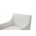 thumbnail image 5 of Pemberly Row 18.8" Modern Fabric Dining Chair in Off White/Antique Brass, 5 of 8
