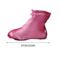 thumbnail image 2 of Reusable Rain Gear Boots Snow Shoe Covers Waterproof Overshoes for Wet Weather Protection and Outdoor Adventures Topliu, 2 of 6