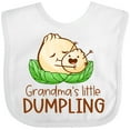 thumbnail image 3 of Inktastic Grandma's Little Dumpling Boys or Girls Baby Bib, 3 of 4