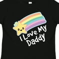 thumbnail image 4 of Inktastic I Love My Daddy Boys Girls Star Rainbow Boys or Girls Toddler T-Shirt, 4 of 5