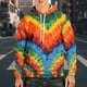thumbnail image 3 of Nueva sudadera con capucha cómoda de moda con estampado tie-dye vintage de los años 1980 y 1970 para hombres, adultos, maquillaje, fiesta, impresión 3D, informal, para uso diario, 3 of 5