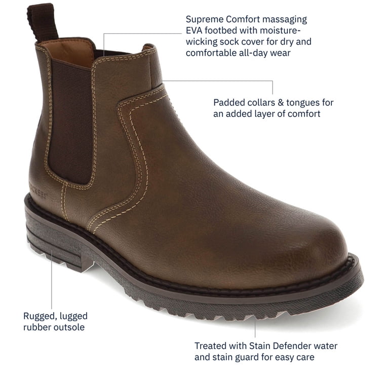 Dockers Mens Truman Stain Defender Rugged Boot - Walmart.com