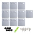 thumbnail image 1 of AMLESO Cintres d'Image Réglés Horloges de Décor Robuste Mur Montage Suspendu Crochets 10pcs, 1 of 8
