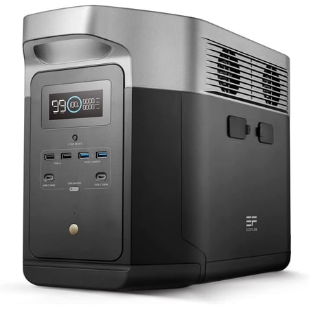 UPC: 0842783106773 | EcoFlow DELTA Max 1600 Portable Power Station 1612Wh Capacity Solar Generator 2000W AC Output for Outdoor Camping Home Backup Emergency RV off-Grid